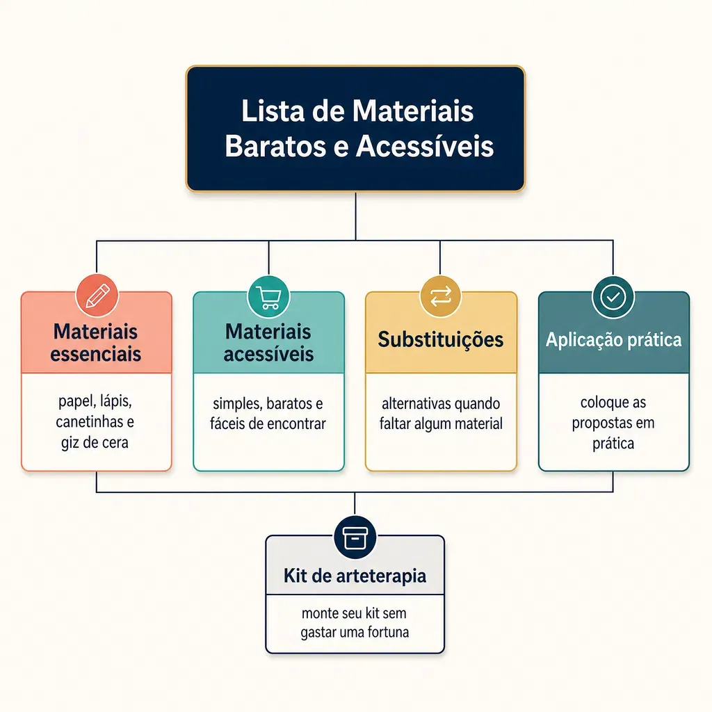 Lista de Materiais Baratos e Acessíveis